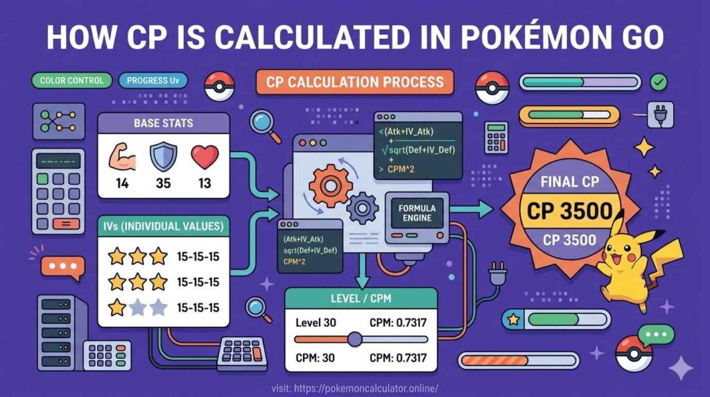 how-is-cp-calculated-pokemon-go